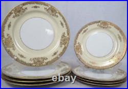 Lot (4) 7-Pc Place Settings Noritake Mayfield Gold Encrust China Occupied Japan