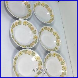 Lot Noritake Progression Sunny Side China Dinnerware 6 Place Setting Japan