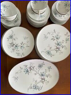 Lot Of 45 Noritake China LORENE Pattern #5764 Dinnerware Set Plates Cup Saucer