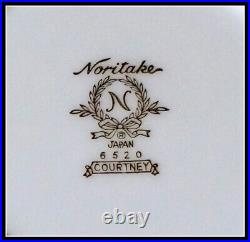 Lot of 52 Vintage MCM Noritake Set Courtney Service for 8 Gold Accents #RA763