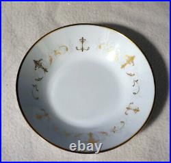 Lot of 52 Vintage MCM Noritake Set Courtney Service for 8 Gold Accents #RA763