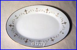 Lot of 52 Vintage MCM Noritake Set Courtney Service for 8 Gold Accents #RA763