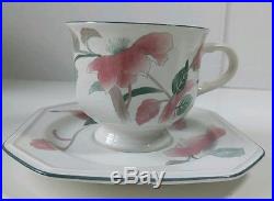 MIKASA CONTINENTAL SILK FLOWERS 8 place setting china Japan 40 PIECES F3003