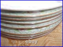 MORE PIECES Antique NIPPON NORITAKE THE FLAMENGO 9 Place Settings of 6 Pieces