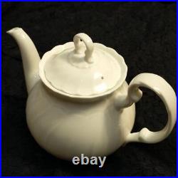 More Noritake Bone China White Tea Set