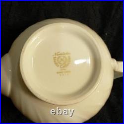 More Noritake Bone China White Tea Set