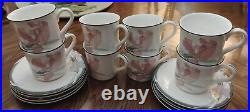 NEW UNUSED Noritake New Decade CAFE DU SOIR Comp. Coffee service 8/TOTAL 23 pcs