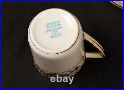 NORITAKE 175 Christmas Ball Demitasse Cups Saucers (6) Sets BLUE SPOKE