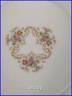 NORITAKE 1930's China Floral Set of 9 Teacups Casserole Platter Tea Pot & More