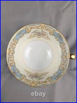 NORITAKE 1930's China Floral Set of 9 Teacups Casserole Platter Tea Pot & More