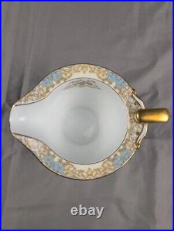 NORITAKE 1930's China Floral Set of 9 Teacups Casserole Platter Tea Pot & More