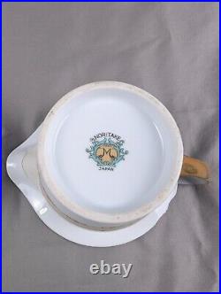 NORITAKE 1930's China Floral Set of 9 Teacups Casserole Platter Tea Pot & More