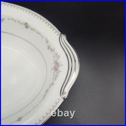 NORITAKE 8 Place Settings Fairmont Platinum Trim & Completer Set 46 Pieces