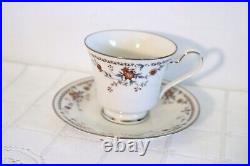 NORITAKE ADAGIO IVORY CHINA 7237 JAPAN 28 Pc Set 7 Pc Place Setting Serv for 4
