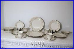 NORITAKE BLOSSOM TIME 7150 JAPAN IVORY CHINA 28 Pcs 7 Pc Plc Set Service for 4