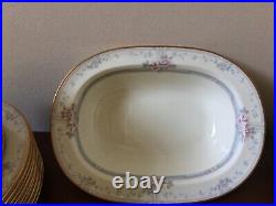 NORITAKE BONE CHINA MAGNIFICENCE 9736 Pattern 46 pc SET 9 Place Setting