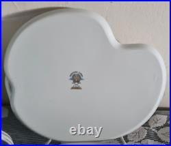 NORITAKE Bluebell 15 PC Snack Set Plates Cups Creamer Sugar Coffee Tea Pot Lids