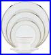 NORITAKE Bone China Silver Palace 4773 White 5pc PLACE SETTING Made in Japan NEW