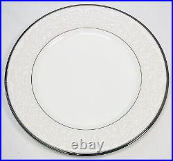 NORITAKE Bone China Silver Palace 4773 White 5pc PLACE SETTING Made in Japan NEW