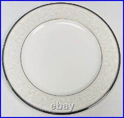 NORITAKE Bone China Silver Palace 4773 White 5pc PLACE SETTING Made in Japan NEW