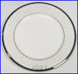 NORITAKE Bone China Silver Palace 4773 White 5pc PLACE SETTING Made in Japan NEW