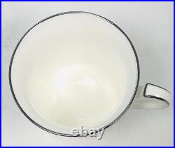 NORITAKE Bone China Silver Palace 4773 White 5pc PLACE SETTING Made in Japan NEW
