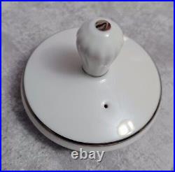 NORITAKE CAROLYN 2693 Coffee pot service for 4 cream sugar cups & saucer set