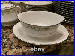 NORITAKE CHINA PRINCETON 92 piece FULL SERVICE SET for 12 8 Service PCS. 6911