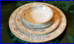 NORITAKE CROYDON FIFTY PIECES SET Serving for Eight China Dinnerware