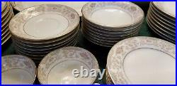 NORITAKE CROYDON FIFTY PIECES SET Serving for Eight China Dinnerware