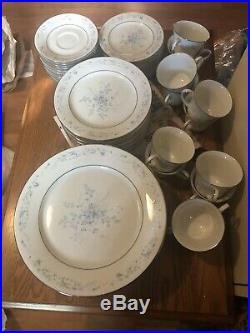 NORITAKE China CAROLYN 2693 Fine China 12 PLACE SETTINGS / 60 PCS