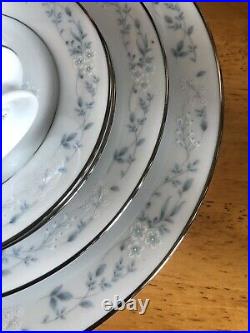 NORITAKE China CAROLYN 2693 SERVES EIGHT PLUS SERVING PCS= 43PCS TOTAL