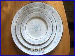 NORITAKE China CAROLYN 2693 SERVES EIGHT PLUS SERVING PCS= 43PCS TOTAL