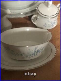 NORITAKE China CAROLYN 2693 SERVES EIGHT PLUS SERVING PCS= 46PCS TOTAL