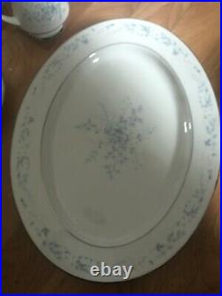 NORITAKE China CAROLYN 2693 SERVES EIGHT PLUS SERVING PCS= 46PCS TOTAL