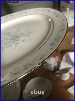 NORITAKE China CAROLYN 2693 SERVES EIGHT PLUS SERVING PCS= 46PCS TOTAL