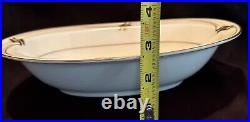 NORITAKE China Dinnerware Service for 10, 62pcs, Joely Art Deco Pattern, Mint