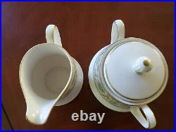 NORITAKE China MIYOSHI pattern 9-piece HOSTESS Set + Free 4 pc Place Setting