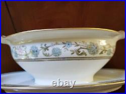 NORITAKE China MIYOSHI pattern 9-piece HOSTESS Set + Free 4 pc Place Setting
