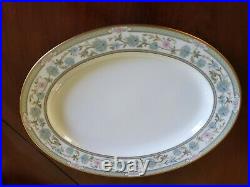 NORITAKE China MIYOSHI pattern 9-piece HOSTESS Set + Free 4 pc Place Setting