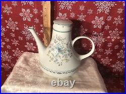 NORITAKE China Paradise Green 23 Piece Teapot Set Serves 6 Japan 8223 W80