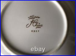 NORITAKE-DINNERWARE -Fine China Japan 6907 -7Pieces -10 Place Setting + Serving