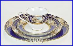 NORITAKE FOXBORO #4302 Diamond Collection 5-Piece Place Setting EUC MINT! WOW
