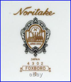 NORITAKE FOXBORO #4302 Diamond Collection 5-Piece Place Setting EUC MINT! WOW