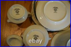 NORITAKE Fine Ivory China VICEROY 7222 43-piece Set Excellent Condition
