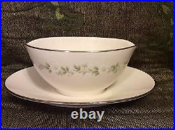 NORITAKE IVORY CHINA CORNELIA 7572N SERVING SET of 6 Pieces