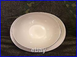 NORITAKE IVORY CHINA CORNELIA 7572N SERVING SET of 6 Pieces