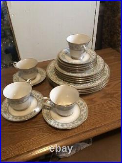 NORITAKE IVORY CHINA MIYOSHI FOUR PLACE SETTINGS / 20PCS (4 Sets avail)