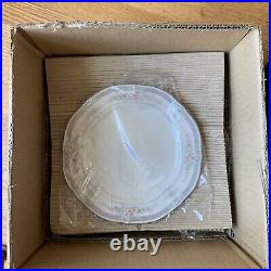NORITAKE Ivory China ROTHSCHILD 20-piece Service for 4 Pale Blue Pink Floral NEW