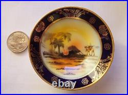 NORITAKE JAPAN CHINA TEA SET CAMELS PALMS DESERT SCENE c1930s EXCELLENT CONDn